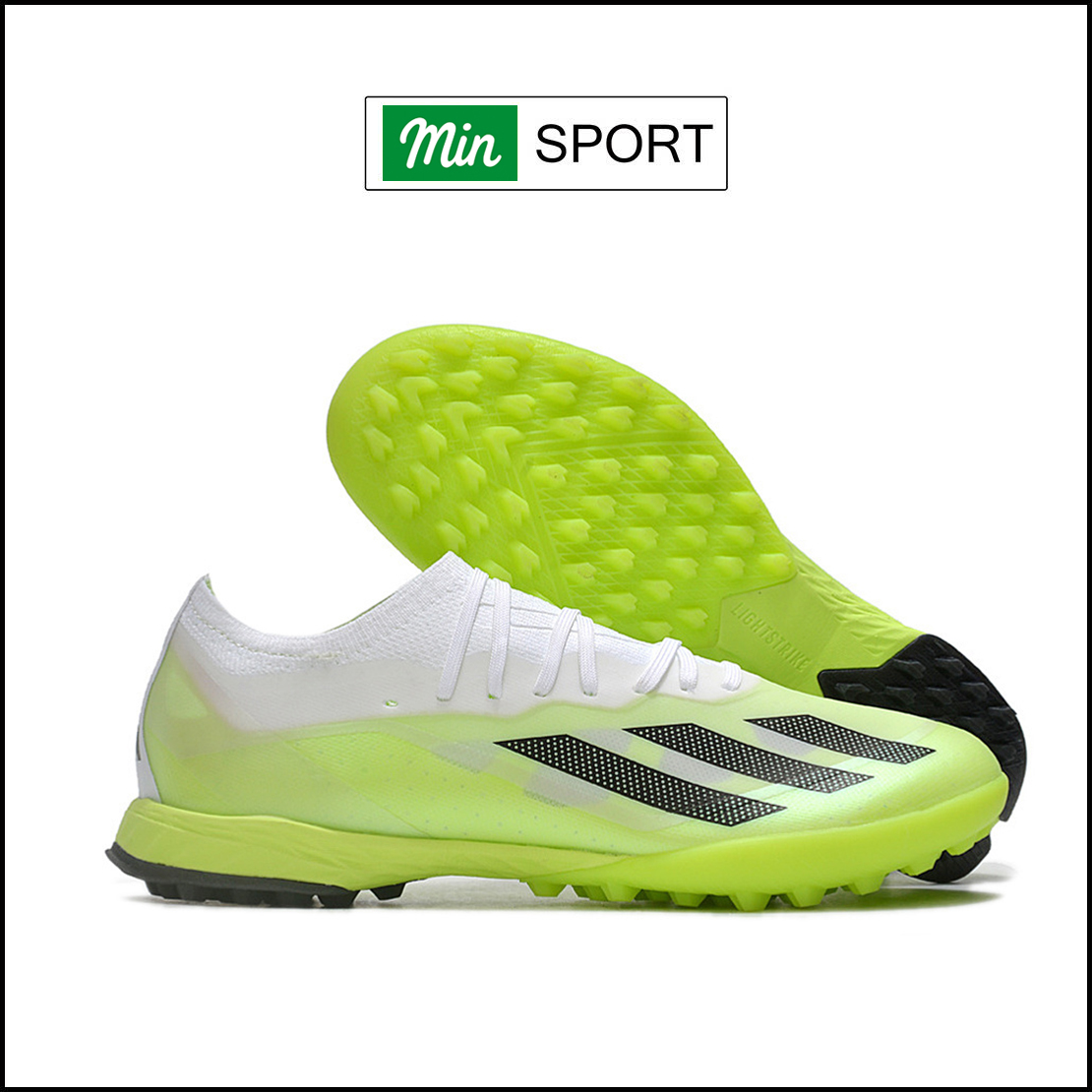 Giày Bóng Đá Adidas X Crazyfast.1 Xanh Lá TF