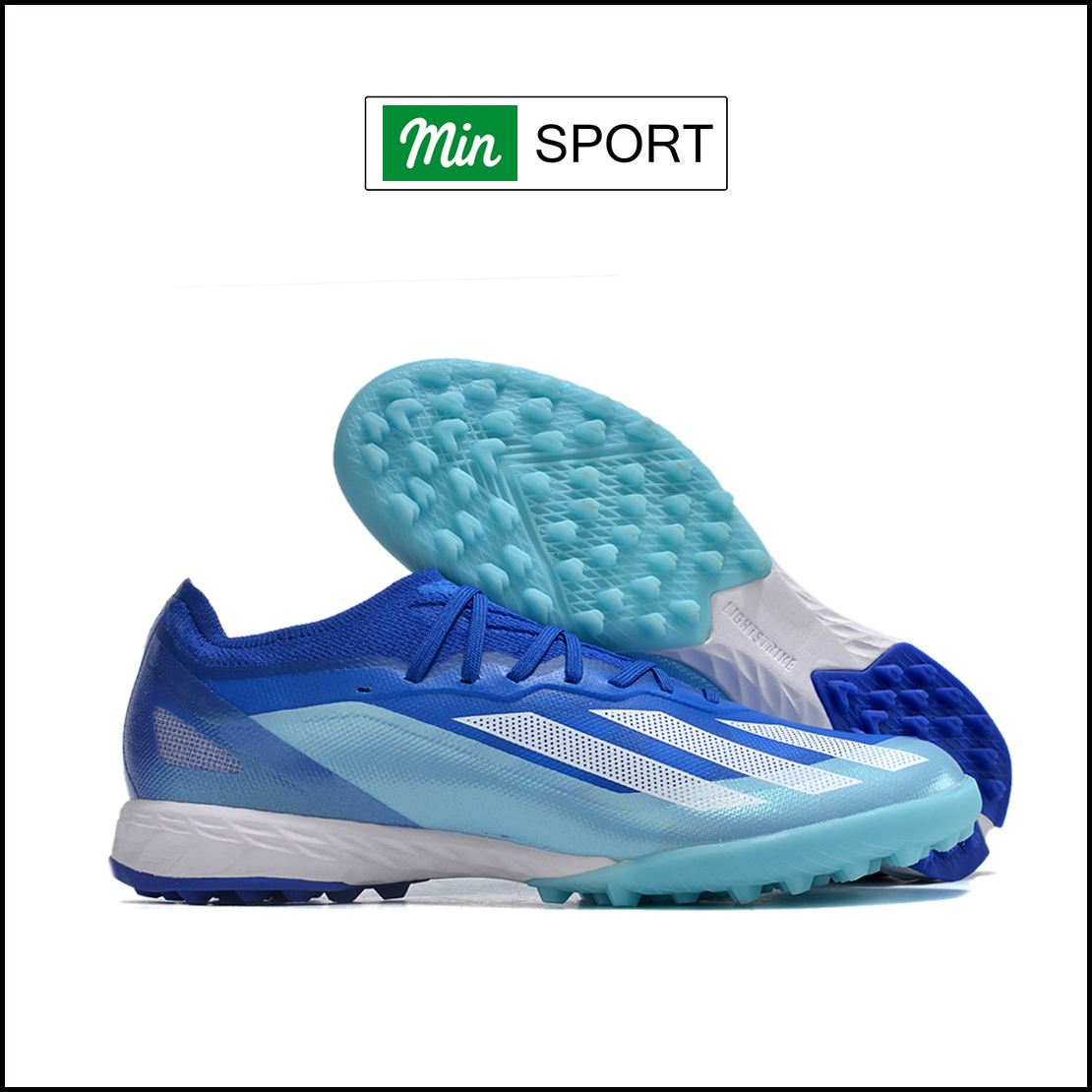 Giày Bóng Đá Adidas X Crazyfast.1 Xanh Navy TF