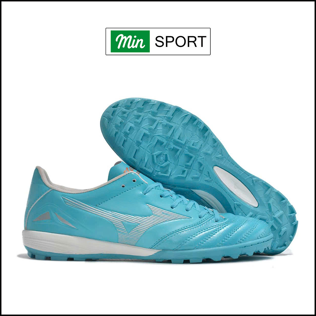 Giày Bóng Đá Mizuno Neo 4 Pro Xanh Ngọc Đế Xanh TF