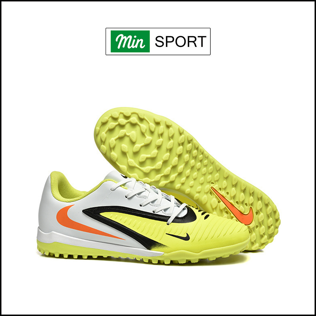 Giày Bóng Đá Nike Phantom 6 Academy Chuối Trắng V2 TF