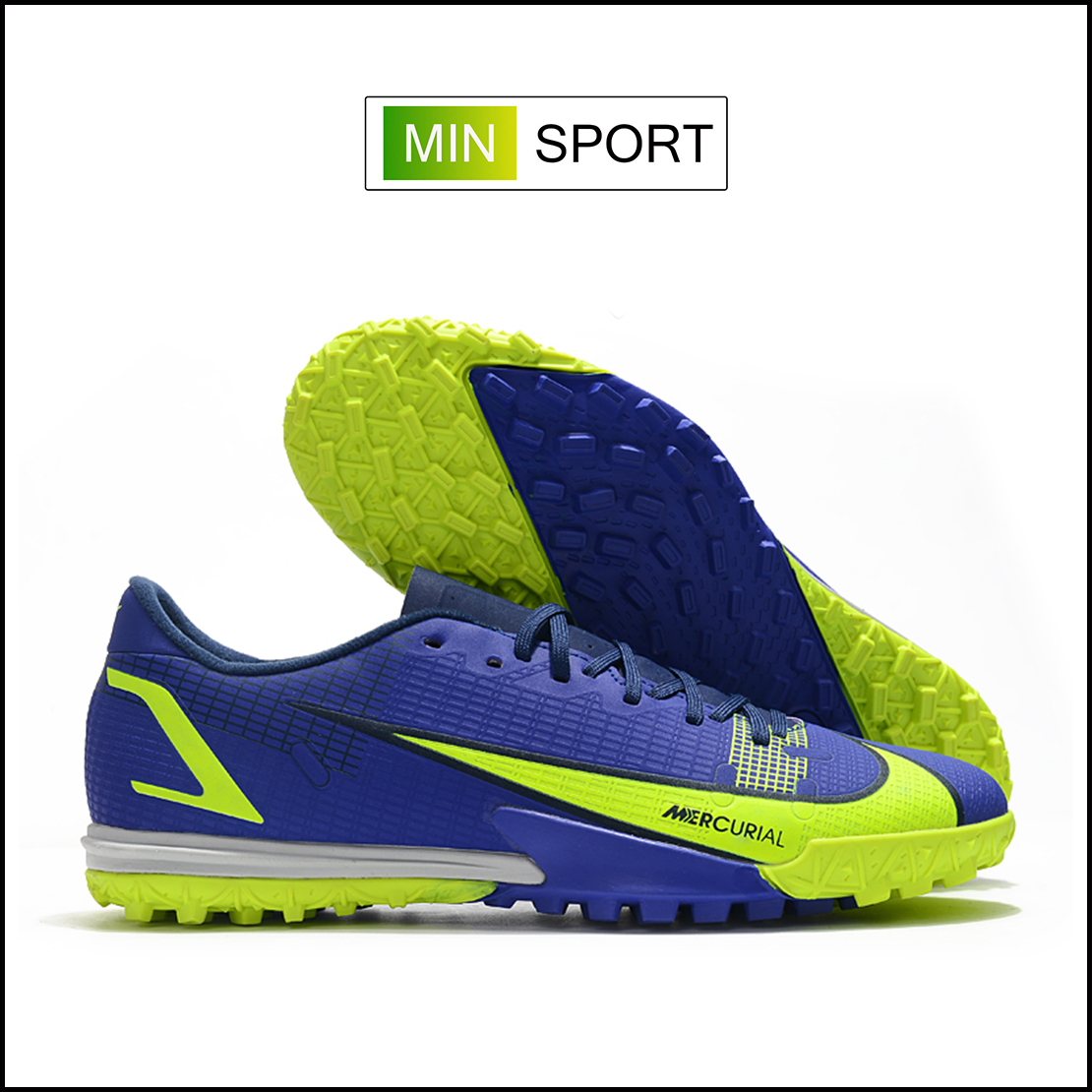 Giày Bóng Đá Nike Mercurial Vapor 14 Academy Xanh Tím TF
