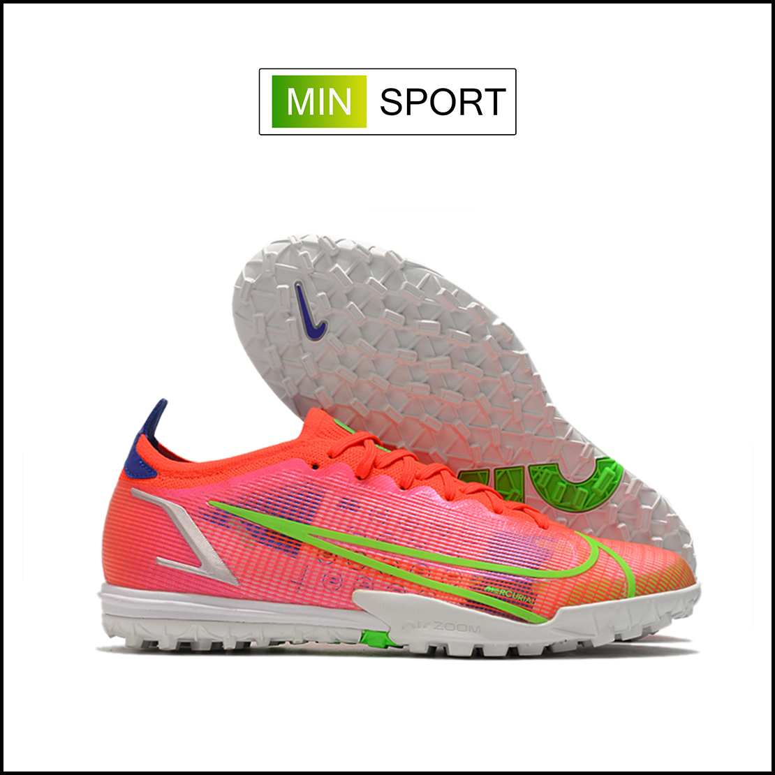 Giày Bóng Đá Nike Mercurial Vapor 14 Elite Đỏ Cổ Lửng TF