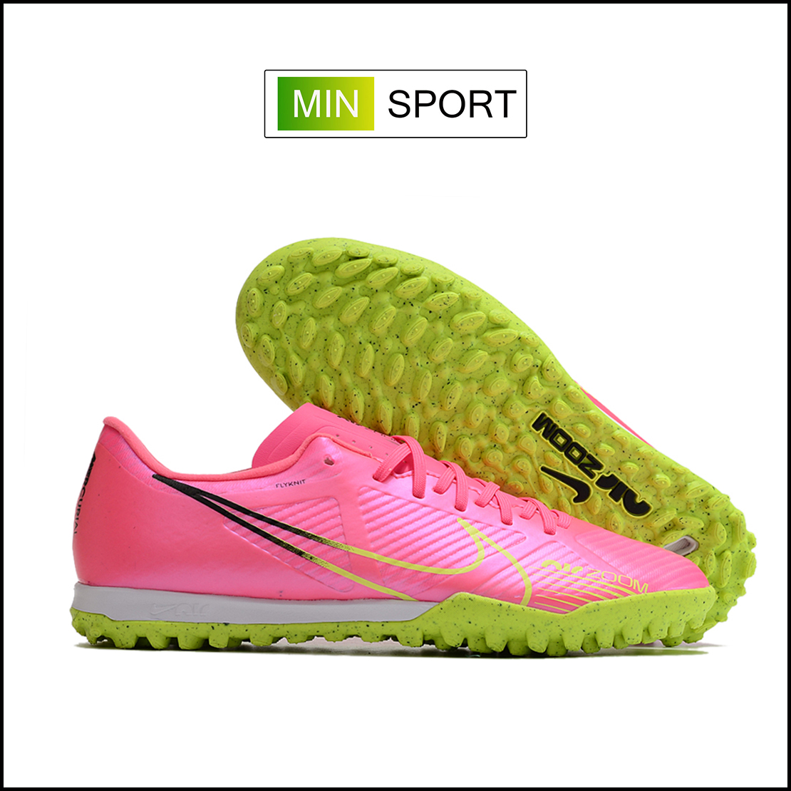 Giày Bóng Đá Nike Mercurial Vapor 15 Academy Hồng Đế Đệm HQ TF