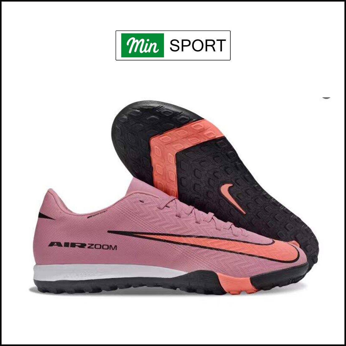 Giày Bóng Đá Nike Mercurial Vapor 16 Academy Hồng Tím Vạch Đỏ V2 TF