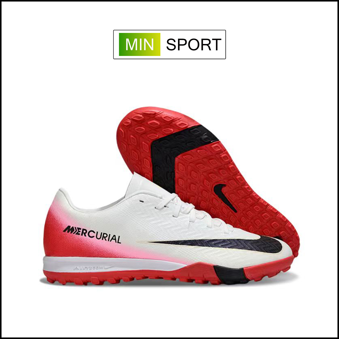 Giày Bóng Đá Nike Mercurial Vapor 16 Academy Trắng Đỏ V2 TF