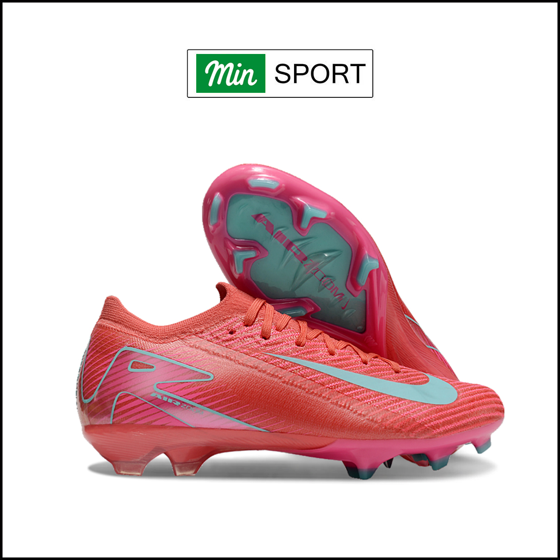 Giày Bóng Đá Nike Mercurial Vapor 16 Elite Đỏ Vạch Xanh Cổ Lửng FG