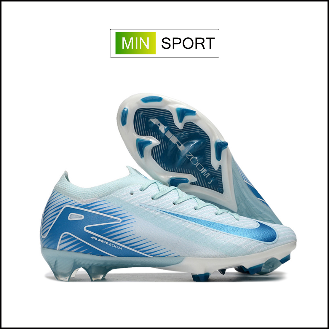 Giày Bóng Đá Nike Mercurial Vapor 16 Elite Xanh Biển Cổ Lửng FG