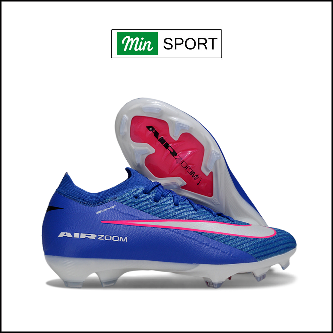 Giày Bóng Đá Nike Mercurial Vapor 16 Elite Xanh Coban Vạch Xá