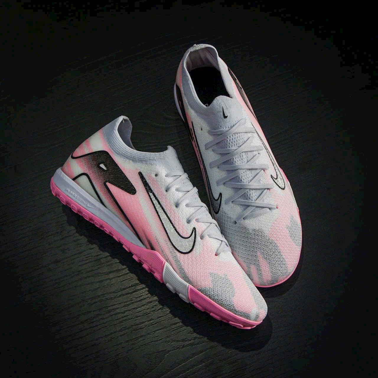 Giày Bóng Đá Nike Mercurial Vapor 16 Elite MDS09 Xám Hồng Cổ Lửng V2 TF